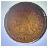 1907 Indian Cent