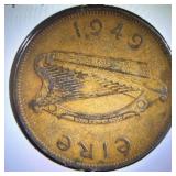 1949 Irish Penny