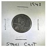 1943 steel cent