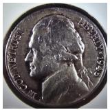 1945P War Nickel - 35% silver