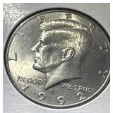 1992 P Mint Half Dollar Coin