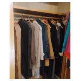 Coat closet with mens and women