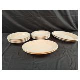 12pcs Homer Laughlin ceramic dinnerware