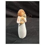 Willow Tree "With Affection" hand-painted resin