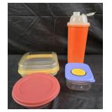 Assorted tupperware