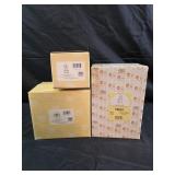 Precious Moments figurines with boxes