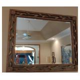 Decorative wall mirror. 45 x 37
