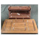 Desk wooden organizers