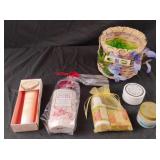 Bath and Body Works lotion, basket and more....