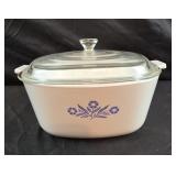 vintage Corning Ware Blue Cornflower casserole
