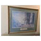 43x25 framedThe Hetch Hetchy Valley, California