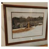 Bob Timberlake framed  "Jerry