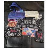 Thirty-one bags, cat purse, assorted bags