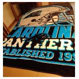 Carolina Panthers reversible throw 62 x 70