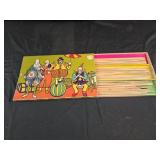 vintage oversized matches featured in a
