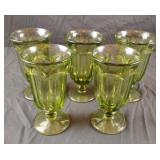 Vintage Imperial Glass Old Williamsburg Verde