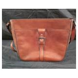Vintage brown leather Etienne Aigner shoulder bag