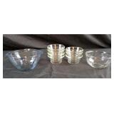 vintage Fire King Sapphire Blue glass 2-cup