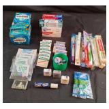 Toothpaste, toothbrushes and more ......
