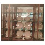 Vintage Franciscan China set in a blush or pink