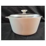 vintage Corning Ware white Buffet Server pot with