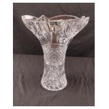 Modern Godinger Shannon Peony Vase Clear Cut