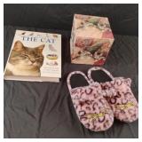 The Encyclopedia of The Cat, keepsake box and cat