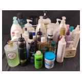Lotion, hair spray, shampoo and more ......