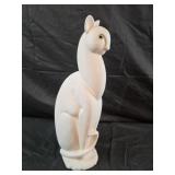 VTG Royal Haeger Winking Cat Figurine Ceramic