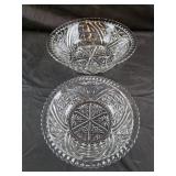 vintage Anchor Hocking clear pressed glass