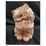 vintage ceramic cat 10" tall