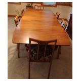 MCM Drexel drop down table 64-98 x 29 x 40 with