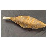 R.J. Reynolds brass tobacco leaf