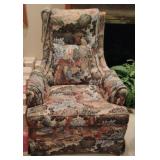 MCM upholstered chair 28 x 35 x 28