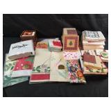 Napkins and table cloths