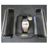 Digital Seiko Watch in Box - damaged