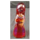 Vi Hunter by Mosser Glass Wildfire Carnival 4"