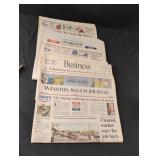 Collectible newspapers