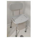 Shower adjustable chair