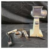 vintage Rival Grind-O-Mat manual meat grinder