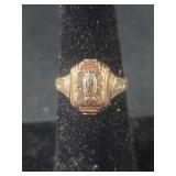 10k 1951 Class ring - 4.5gr - sz 7