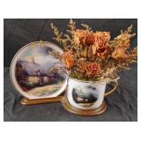 Vintage Thomas Kinkade "Moonlight Cottage"