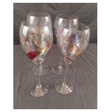 Euroglass mouthblown made in Romania wine