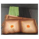 Knitted throws
