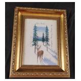 Framed art print by Doris Morgan featuring a
