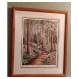 Carolina Trail by Sherry Little Perini framed