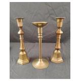 Brass candle sticks