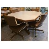 vintage Chromcraft dining chairs 22x32x20 and
