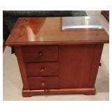 MCM Stanley Furniture end table with removable