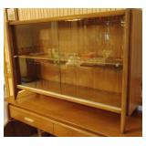 MCM Drexel cabinet with sliding glass doors 45 x